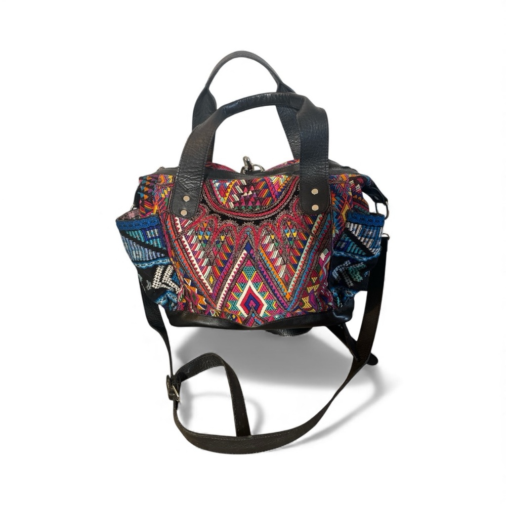 E1- DC Bags Guatemala Multicolor Patterned Women's Bag / Backpack purse